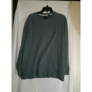 Vintage Ocean Pacific Men's Classic Long Sleeve Crewneck Sweatshirt Blue/Gray XL